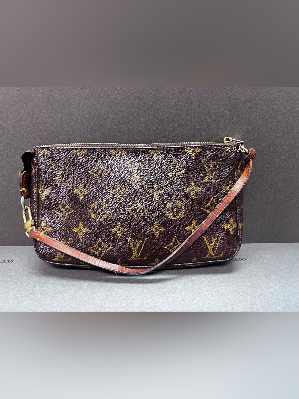 Louis Vuitton Brown Monogram Crossbody Pochette